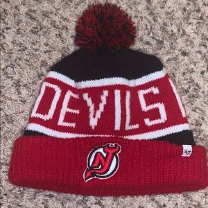 NJ Devils beanie